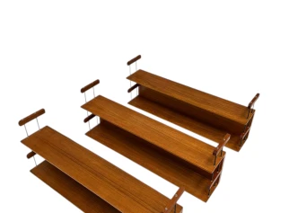 Mid-Century Modern Wall Mounted Shelf by Walter Wirtz for Wilhelm Renz, 1960s